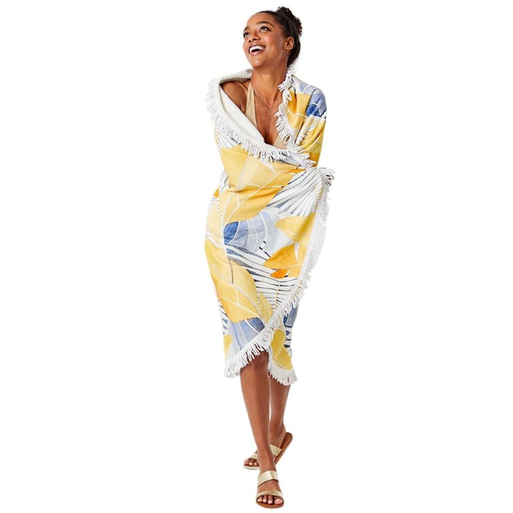 Carve Designs Mandala Beach Towel Wahine Print